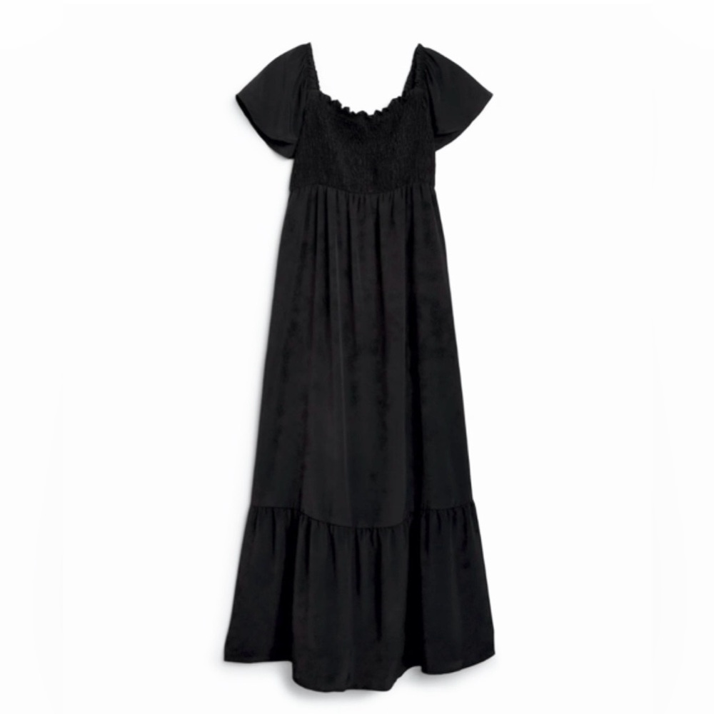 Stitch Fix Kaileigh Malia Maternity Ruffle Sleeve Dress size‎ Small NWT